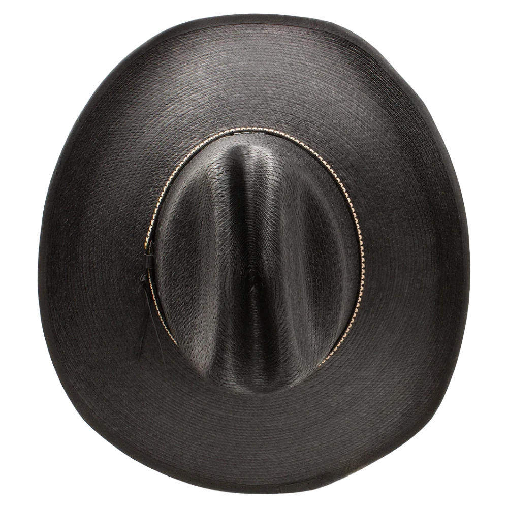 Resistol Jason Aldean Asphalt Cowboy Black Straw Hat RSASCWBJA4107 4 Resistol Jason Aldean Asphalt Cowboy Black Straw Hat RSASCWBJA4107 - Image 4