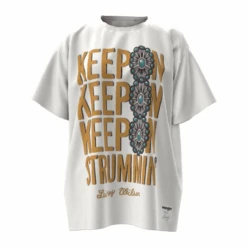 Wrangler Ladies Lainey Wilson "Keep On Strummin" Graphic White T-Shirt 112370394 -Wildwest Boot Store Resize image project 2025 08 04T102620.828