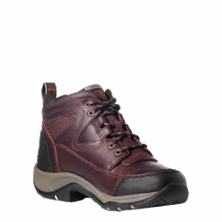 Ariat Ladies Terrain Cordovan Red Lace Up Boots 10004138
