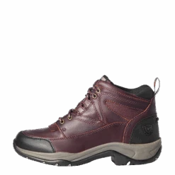 Ariat Ladies Terrain Cordovan Red Lace Up Boots 10004138 -Wildwest Boot Store S16 WMS ENGL 10004138 side
