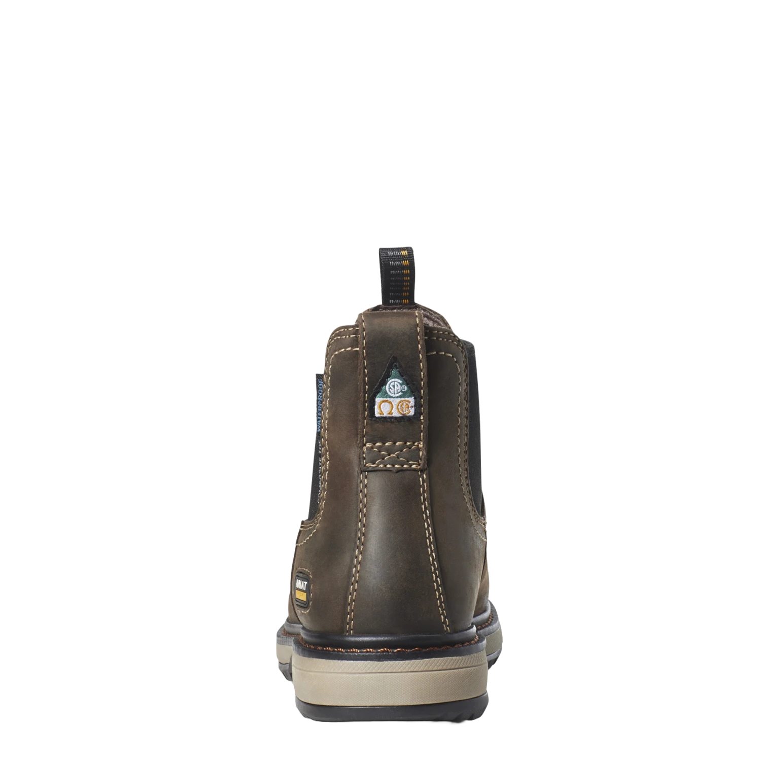 Ariat Ladies Riveter Chelsea CSA Waterproof Brown Work Boots 10035772 5 Ariat Ladies Riveter Chelsea CSA Waterproof Brown Work Boots 10035772 - Image 5