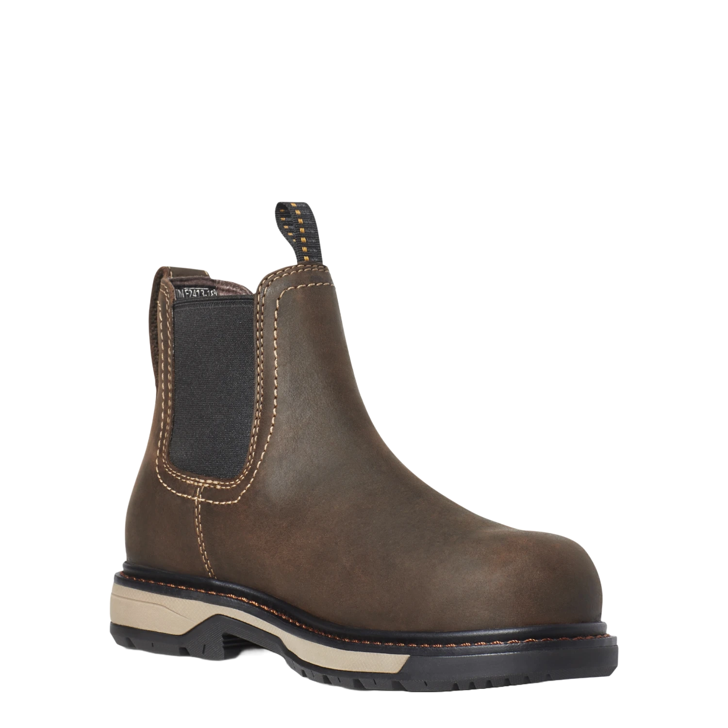 Ariat Ladies Riveter Chelsea CSA Waterproof Brown Work Boots 10035772 1 Ariat Ladies Riveter Chelsea CSA Waterproof Brown Work Boots 10035772