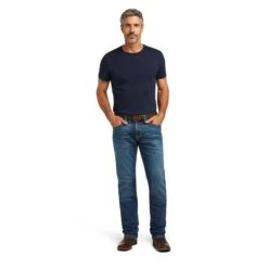 Ariat® Men's M4 Relaxed Claudio Walden Straight Leg Jeans 10040743 11 Ariat® Men's M4 Relaxed Claudio Walden Straight Leg Jeans 10040743 -Wildwest Boot Store S22 MNS WEST 10040743 full