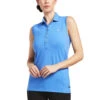 Ariat® Ladies Prix Sleeveless 2.0 Reykjavik Blue Polo Shirt 10039469