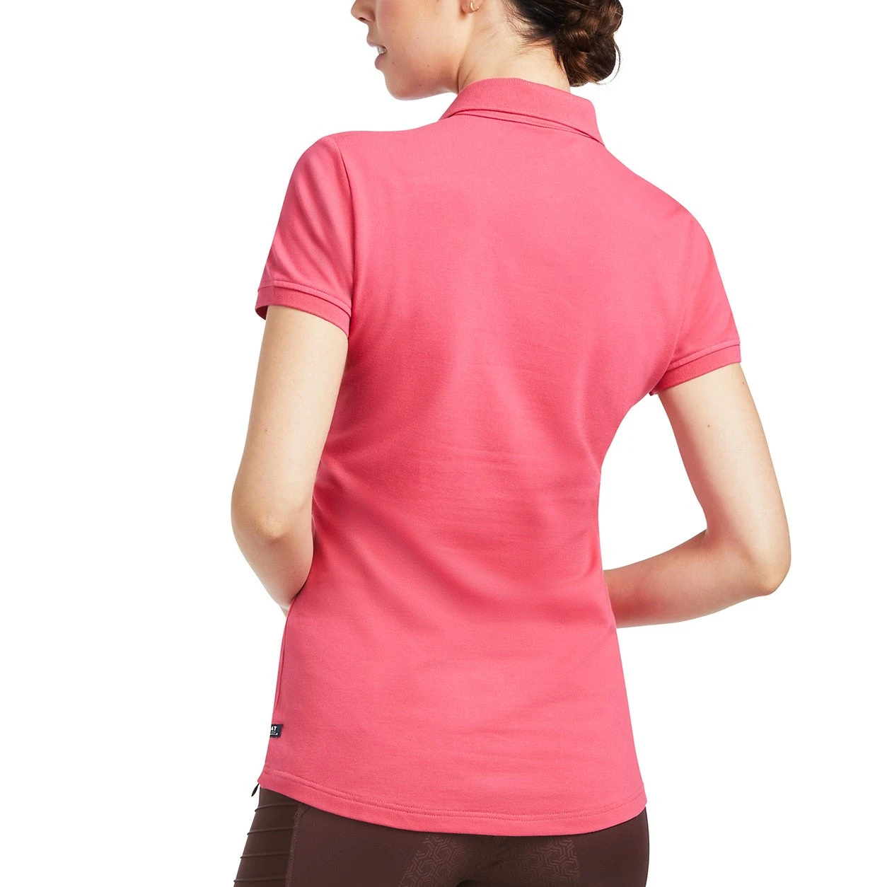 Ariat® Ladies Prix 2.0 Party Punch Short Sleeve Polo Shirt 10039470 2 Ariat® Ladies Prix 2.0 Party Punch Short Sleeve Polo Shirt 10039470 - Image 2