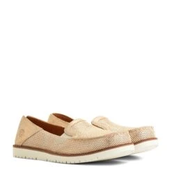 Ariat Ladies Cruiser Rose Gold Metallic Slip On Shoes 10040381 -Wildwest Boot Store S22 WMS WEST 10040381 pair