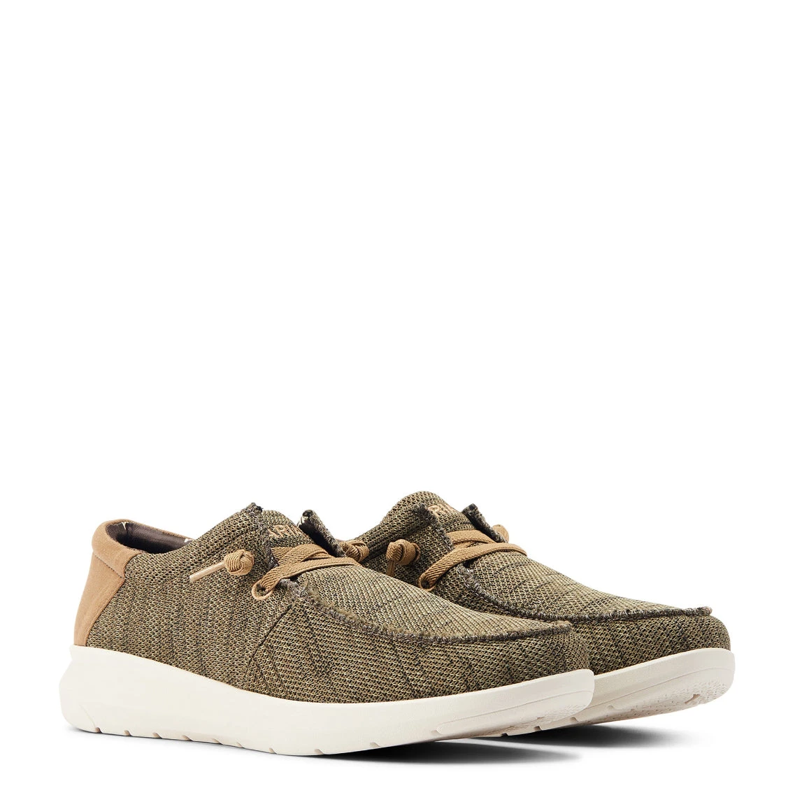 Ariat® Men's Hilo Stretch Lace Dark Olive Green Shoes 10042503 6 Ariat® Men's Hilo Stretch Lace Dark Olive Green Shoes 10042503 - Image 6