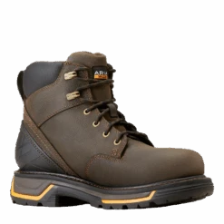 Ariat Men's Big Rig 6" Iron Coffee Waterproof Work Boot 10042551