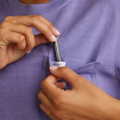 Ariat® Ladies Rebar Cotton Strong™ Roughneck® Purple T-Shirt 10043771 -Wildwest Boot Store S23 WMS WORK 10043771 detail02