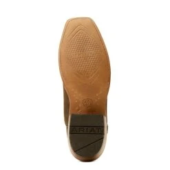 Ariat Men's TEKSTEP Futurity Time Olive & Copper Western Boots 10047717 -Wildwest Boot Store S24 MNS WEST 10047717 sole 1