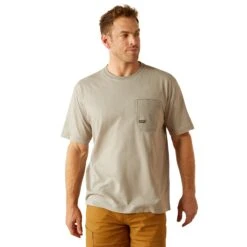 Ariat Men's Rebar Workman 360 Airflow Wild Dove Graphic T-Shirt 10054879