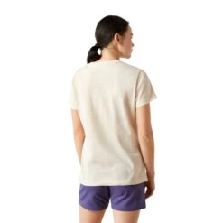 Ariat Ladies Rebar Cotton Strong Standard V-Neck Work T-Shirt 10054438 -Wildwest Boot Store S25 WMS WORK 10054438 back