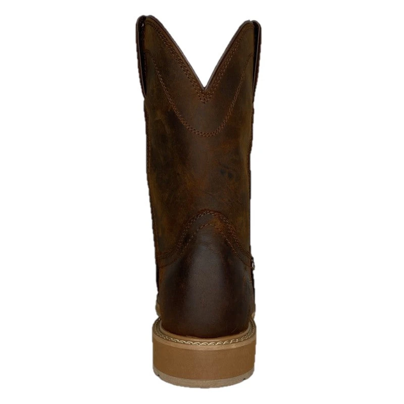 Justin® Men's Buster Pecan Brown Water Buffalo Work Boots SE3100 5 Justin® Men's Buster Pecan Brown Water Buffalo Work Boots SE3100 - Image 5