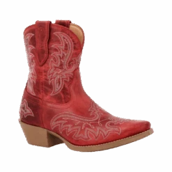 Durango Ladies OTH 8" Crimson Red Western Bootie DRD0490