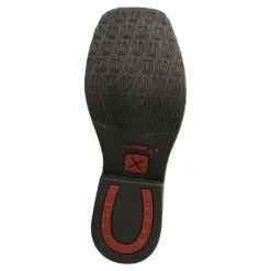 Twisted X Children's Top Hand Tan & Orange Boots YTH0018 -Wildwest Boot Store YTH0018 03