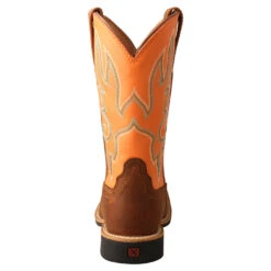 Twisted X Children's Top Hand Tan & Orange Boots YTH0018 -Wildwest Boot Store YTH0018 06