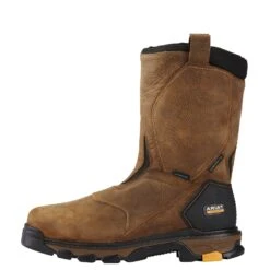 Ariat® Intrepid Rye Brown Square Composite Toe H2O Work Boot 10020081 -Wildwest Boot Store a1 min 58379990 6217 4c3b ab7d 5ae470a07bc0