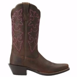 Ariat Ladies Round Up Square Toe Boots 10014172 -Wildwest Boot Store a1 ff79c676 589b 43e2 a950 5d0a6ef7a602