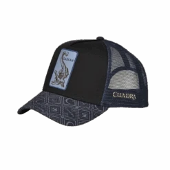 Cuadra Men's Caiman Graphic Black Trucker Cap CC110