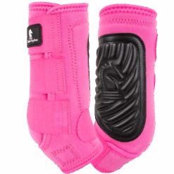 Classic Equine Classic Fit Protective Boot 2pack Front -Wildwest Boot Store classicfithotpink