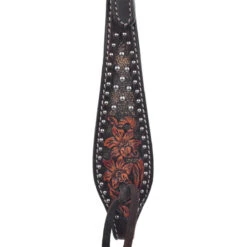 Circle Y Dark Flash Arizona Flower One Ear Headstall -Wildwest Boot Store darkflasharizoneoneear2
