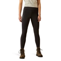 Ariat Ladies Rebar Lightweight Black Leggings 10058778