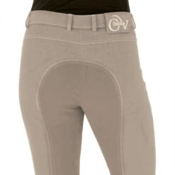 Ovation Ladies SoftFlex Classic Full Seat Breech Neutral Beige