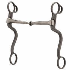 Weaver Professional S Shank Sweet Iron Snaffle Bit 5"