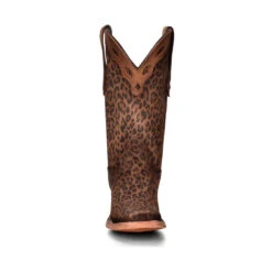 Corral Boots Corral Ladies Leopard Print Square Toe Boots C3788 -Wildwest Boot Store unnamed 2