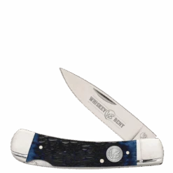 Whiskey Bent Blueberry Lock Blade Pocket Knife WB13-32
