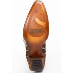 Corral Boots Corral Ladies Taupe Sequin Multicolor Inlay Studs Snip Toe Boots C3409 9 Corral Boots Corral Ladies Taupe Sequin Multicolor Inlay Studs Snip Toe Boots C3409 -Wildwest Boot Store white 2000257881 251 P7