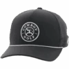 Hooey Men's Cowboy Golf 5-Panel Charcoal Trucker Hat 2530T-CH
